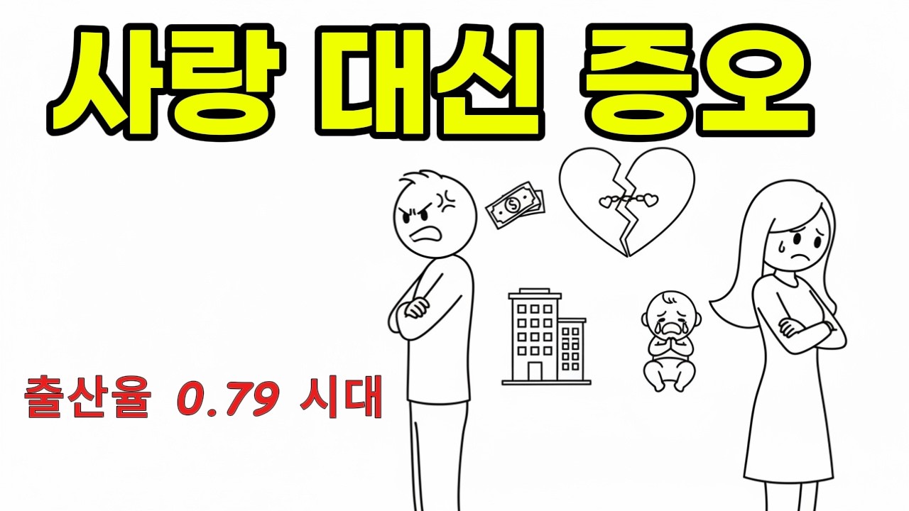 출산율 0.79 시대, 우리는 왜 사랑 대신 서로를 증오하게 되었나