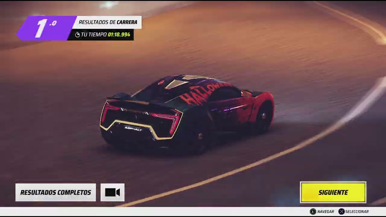 Asphalt Legends 🤣 carrera Rey race super muy difícil a xd