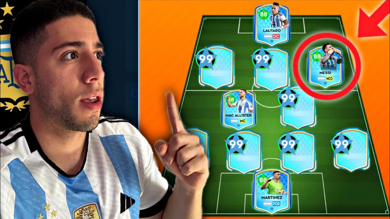 LA MEJOR SELECCION ARGENTINA QUE VERAS EN DLS26 😱🇦🇷
