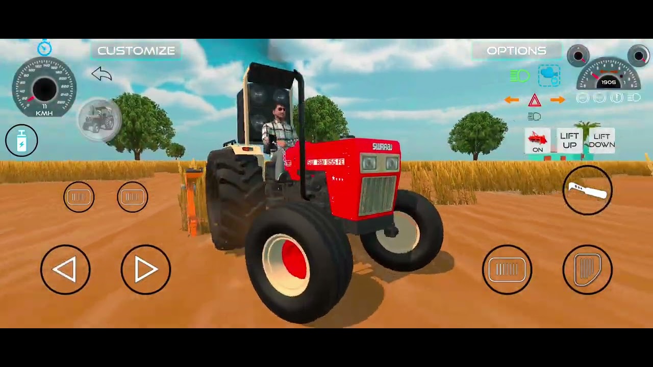 Tractor Swaraj Farming😲 