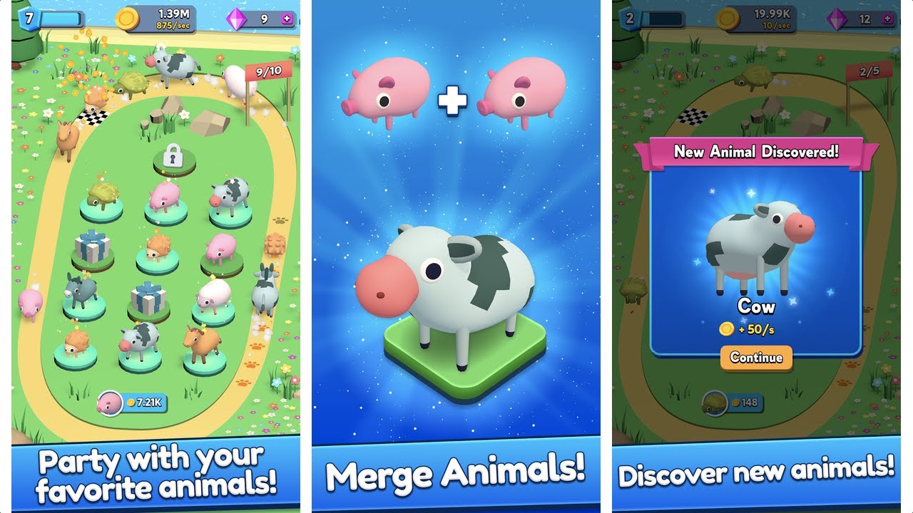 Merge Party Animals