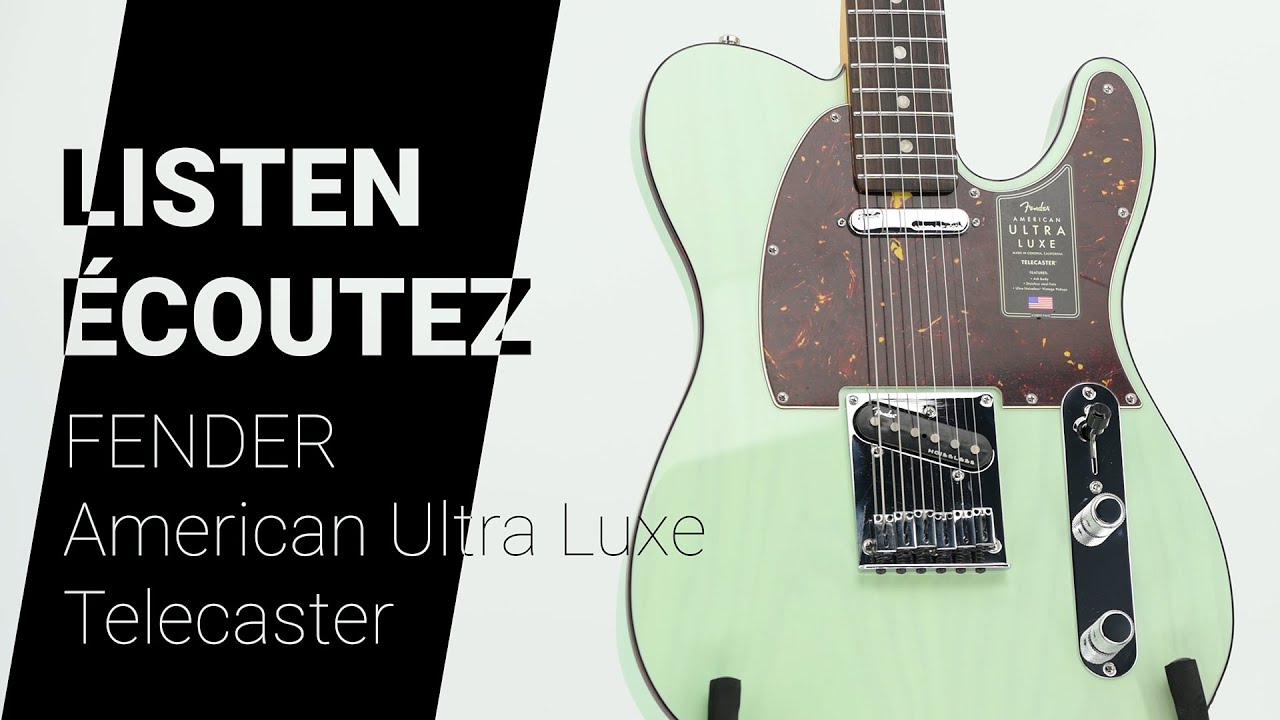 FENDER American ULTRA LUXE Telecaster