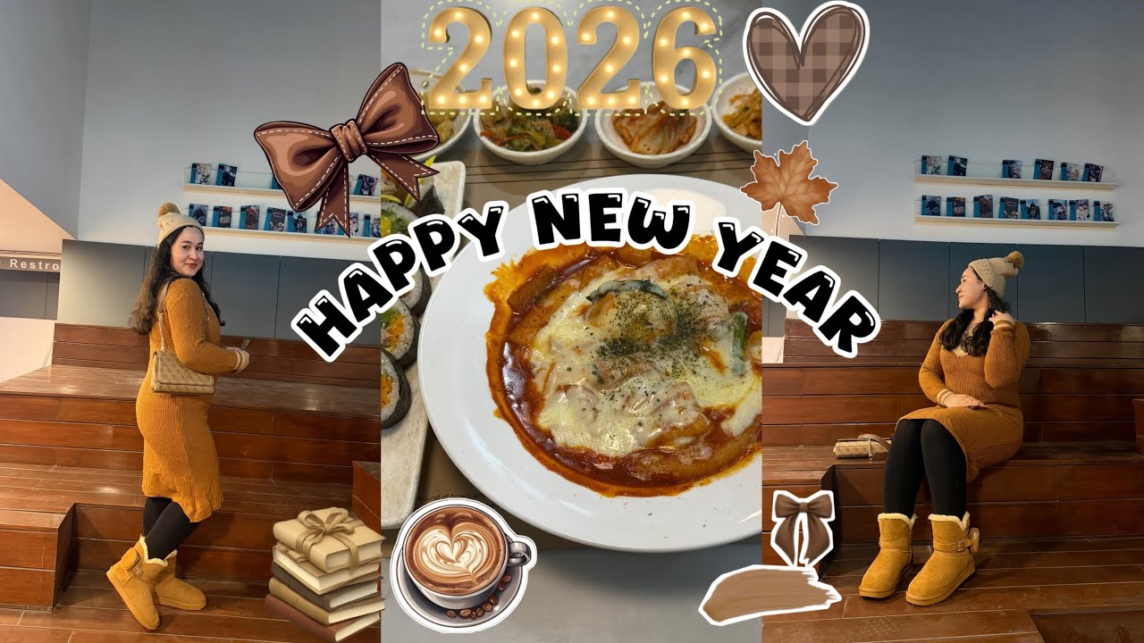 Happy New Year #2026 #newyear #trending #vlog #koreanfood #gimbap #christmas 