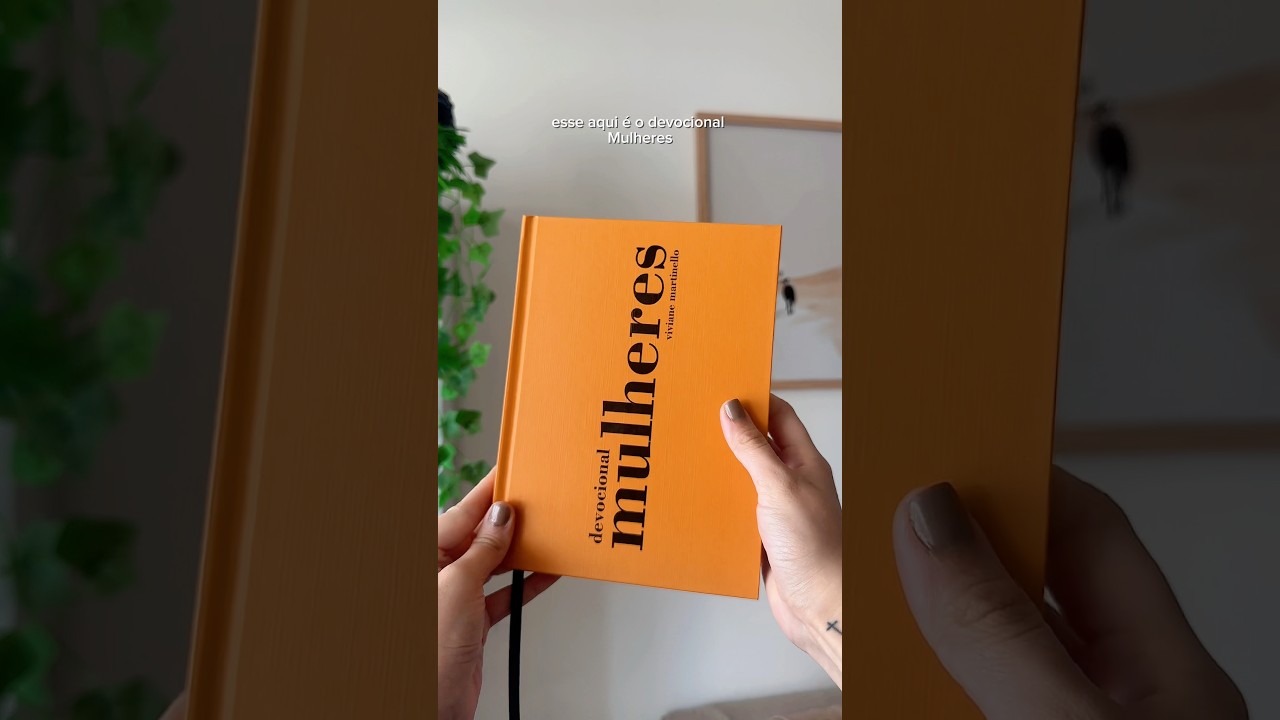 Dica de devocional para 2026 🧡