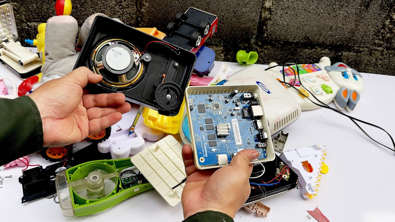 How to make great ideas from scrap - DC motor propeller project