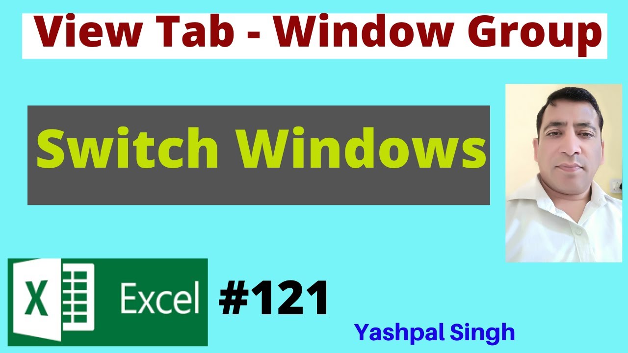 Switch Window (View Tab) in excel |Complete Knowledge| Hindi |