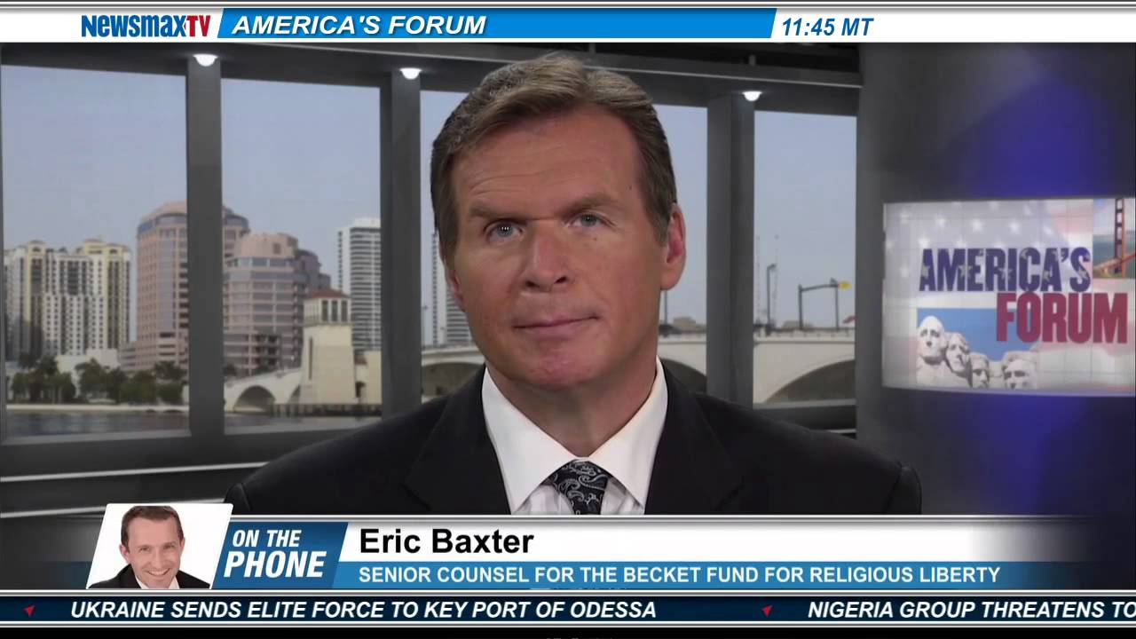 Eric Baxter-  The Senior Counsel for the Becket Fund for Religious Liberty