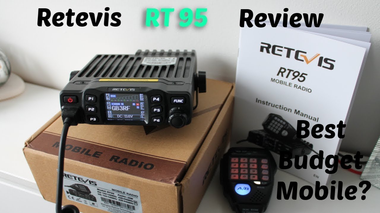Retevis RT 95 Dual Band Mobile Radio Review with audio test! Best Budget Mobile? RT95 Quality