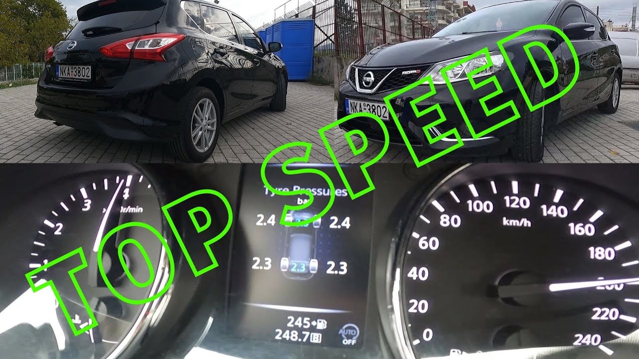 Nissan Pulsar 1.2 DIG-T 115hp || Speed Acceleration-Top Speed