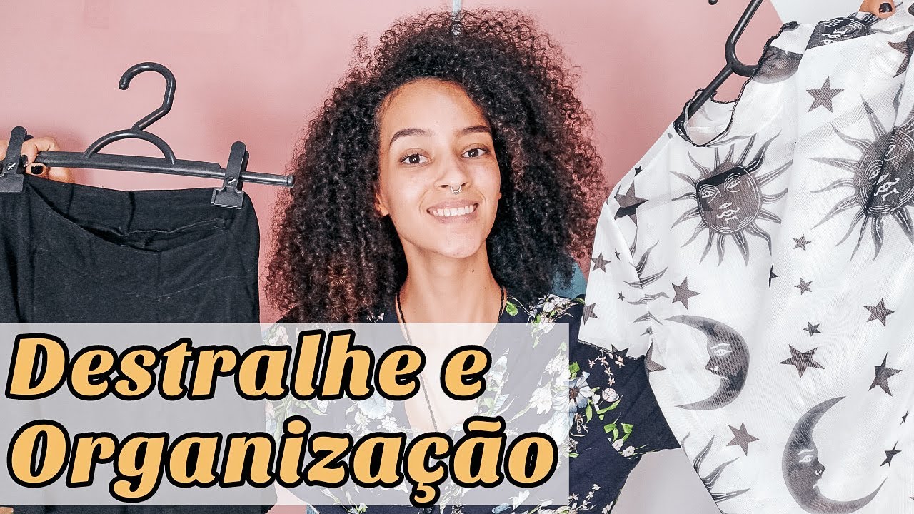🔥 DESAFIO: Destralhando o guarda-roupa minimalista │ Destralhe e organização [PASSO A PASSO]