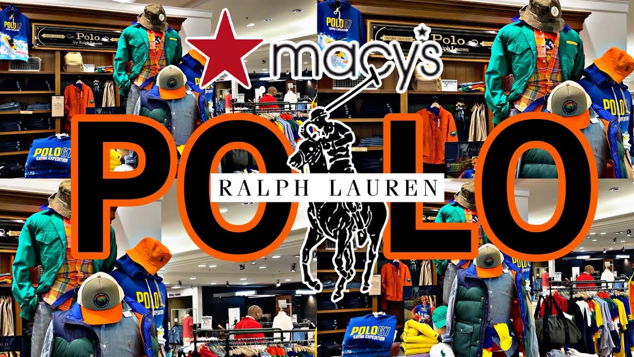 SHOPPING FOR POLO RALPH LAUREN AT MACYS | SHOP WITH ME‼️