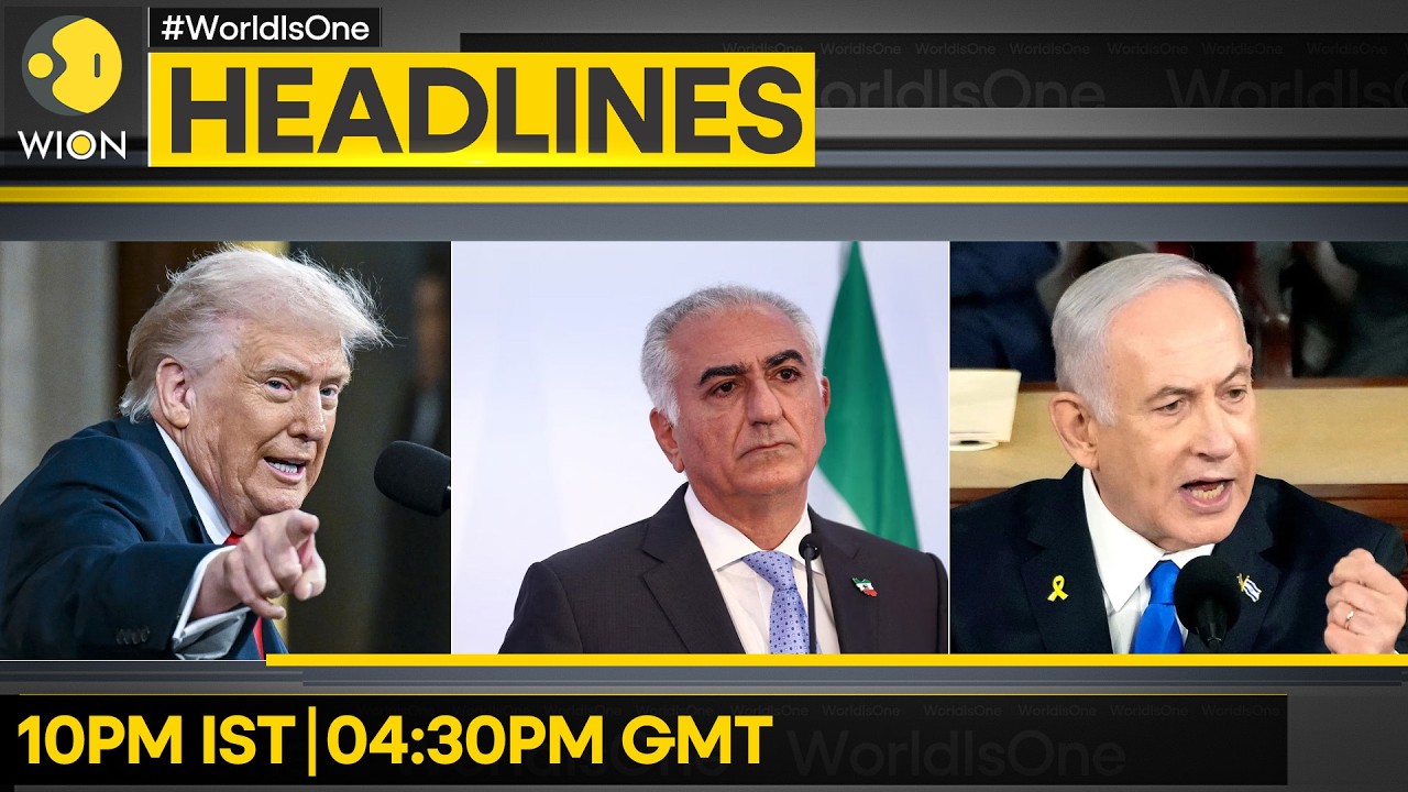 Israel's New Wave of Strikes in Iran | IDF Warns Iranians To Flee Parts Of Tehran | WION Headlines