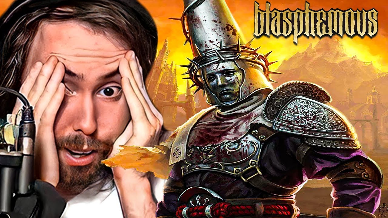 Asmongold Loses His Mind Playing Blasphemous 1 (FULL GAME)