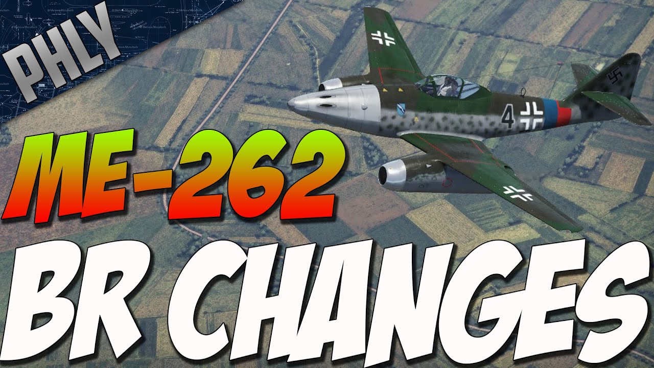War Thunder: НОВЫЕ БР! Геймплей на Me-262!