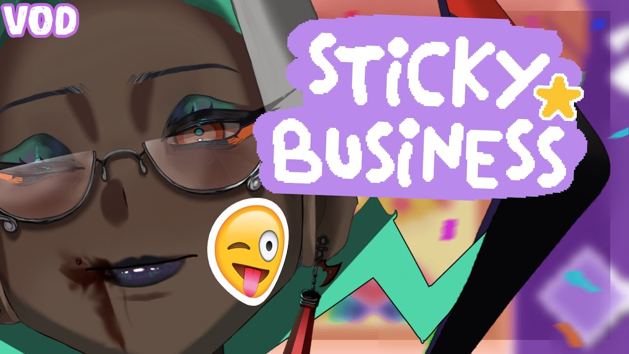 Running a sticker shop into the ground with you!|Sticky Business||!socials |!vlooplay|!Qandle|!Love
