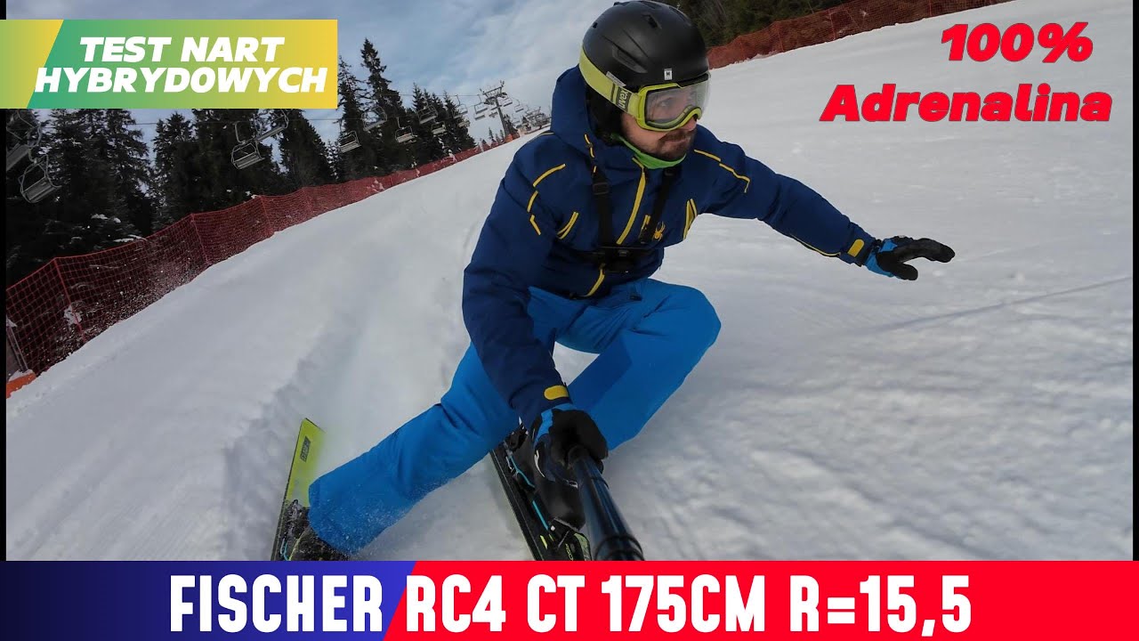 Test nart 23/24 : Fischer RC4 WC CT M-Plate 175cm R15,5M = Adrenalina 100 %