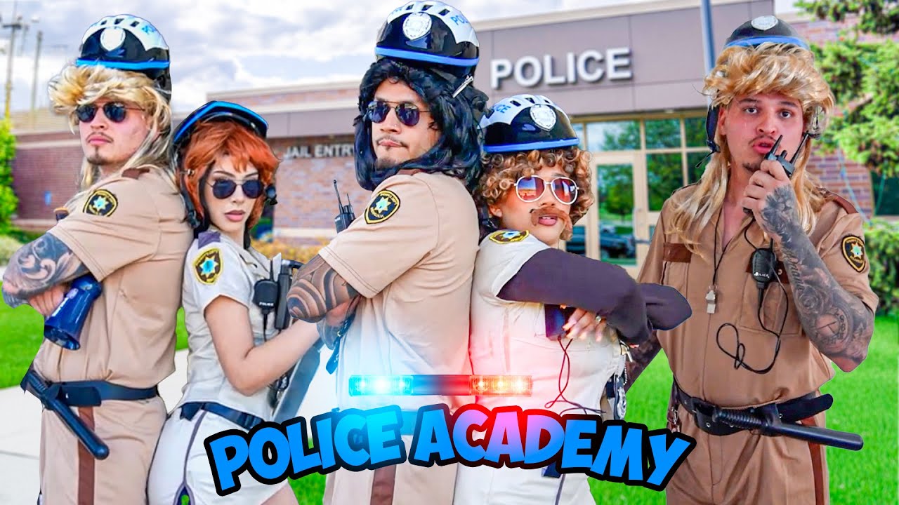 POLICE ACADEMY W/ BENNY & ALONDRA *FUNNY AF*