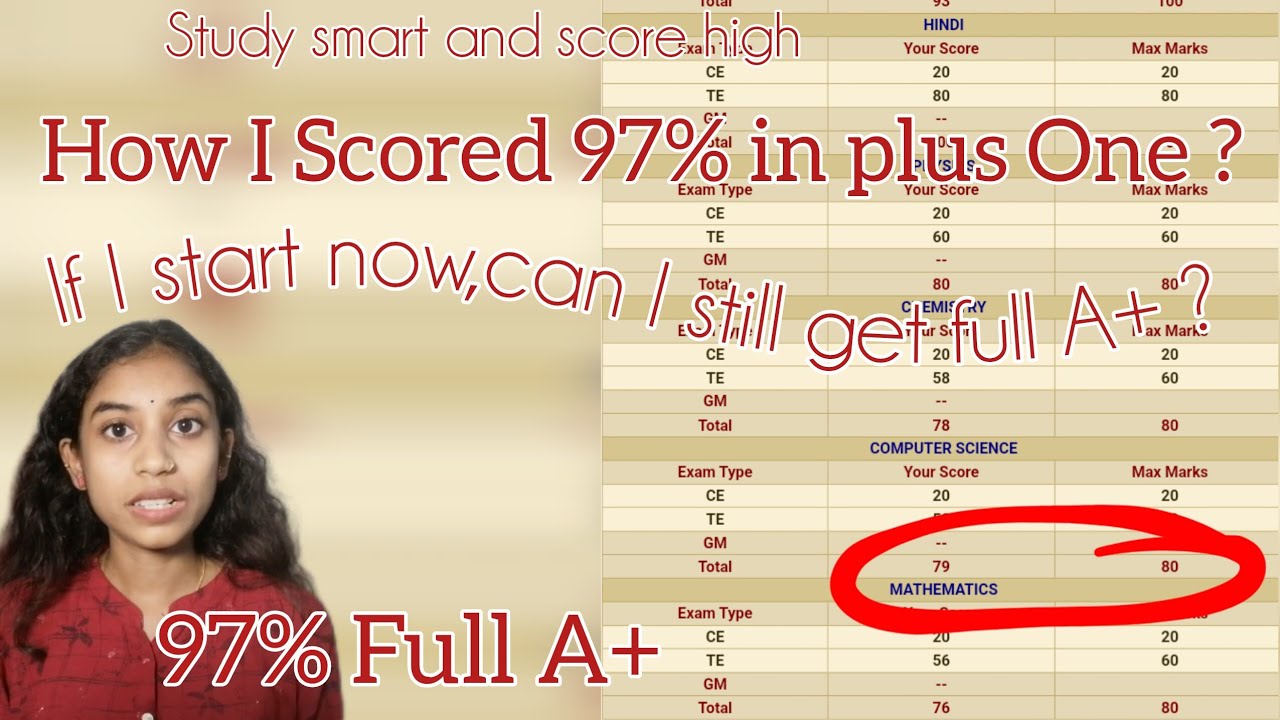+1 ൽ Full A+🔥 ,97% എങ്ങനെ നേടി?💯 | Study tips📚 and tricks for plus one students to ace board exams⏳📖
