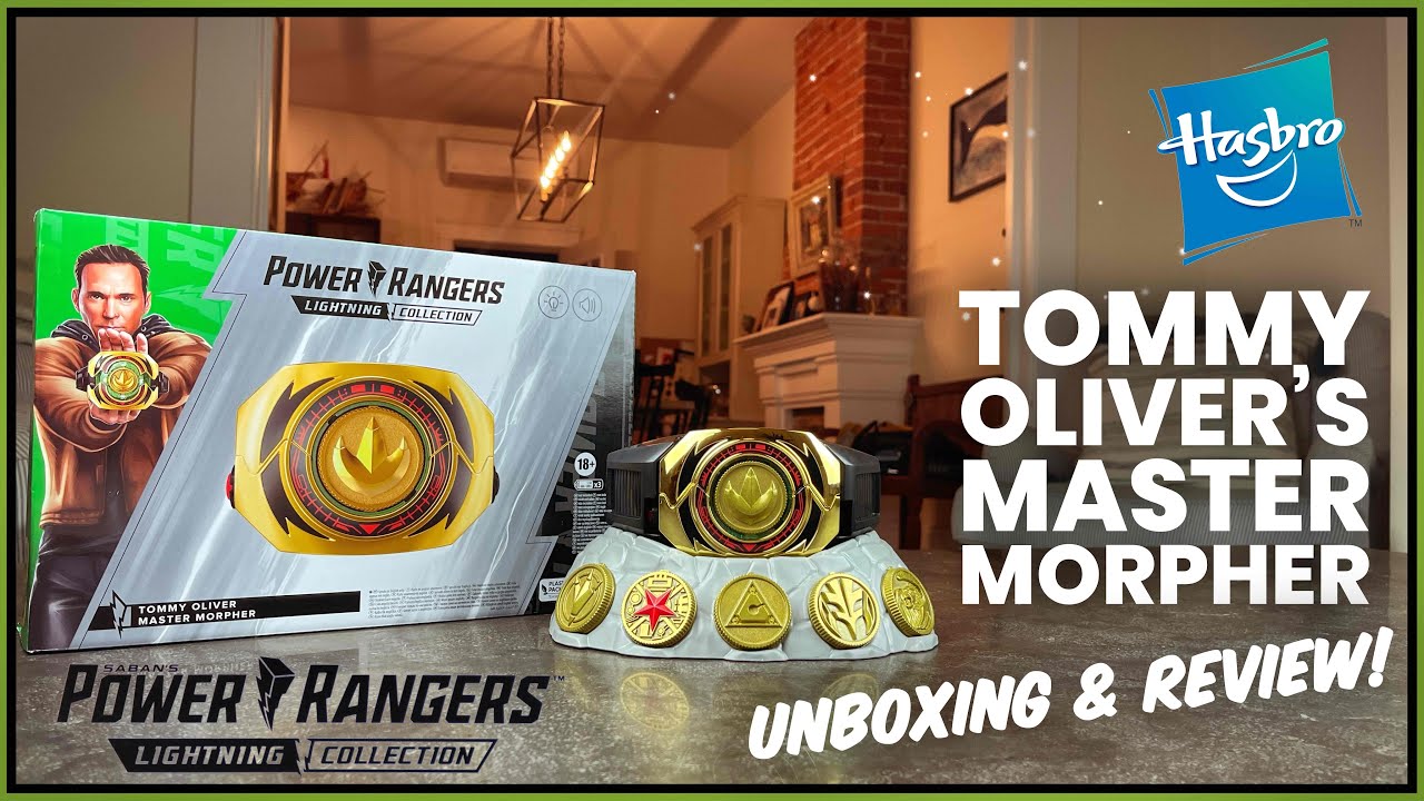 Power Rangers-Lightning Collection: Tommy Oliver’s Master Morpher! @hasbroOfficial ​⁠ ​⁠