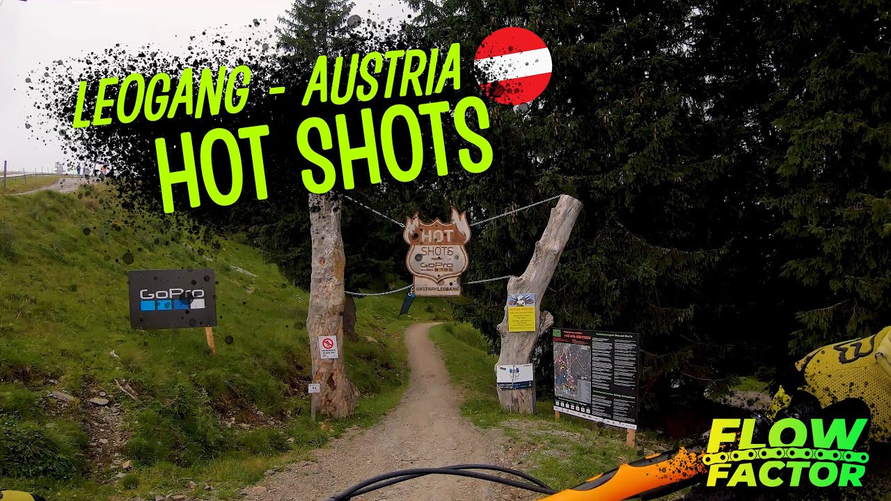 Hot Shots - Leogang Bike Park - duże stoliki do latania!
