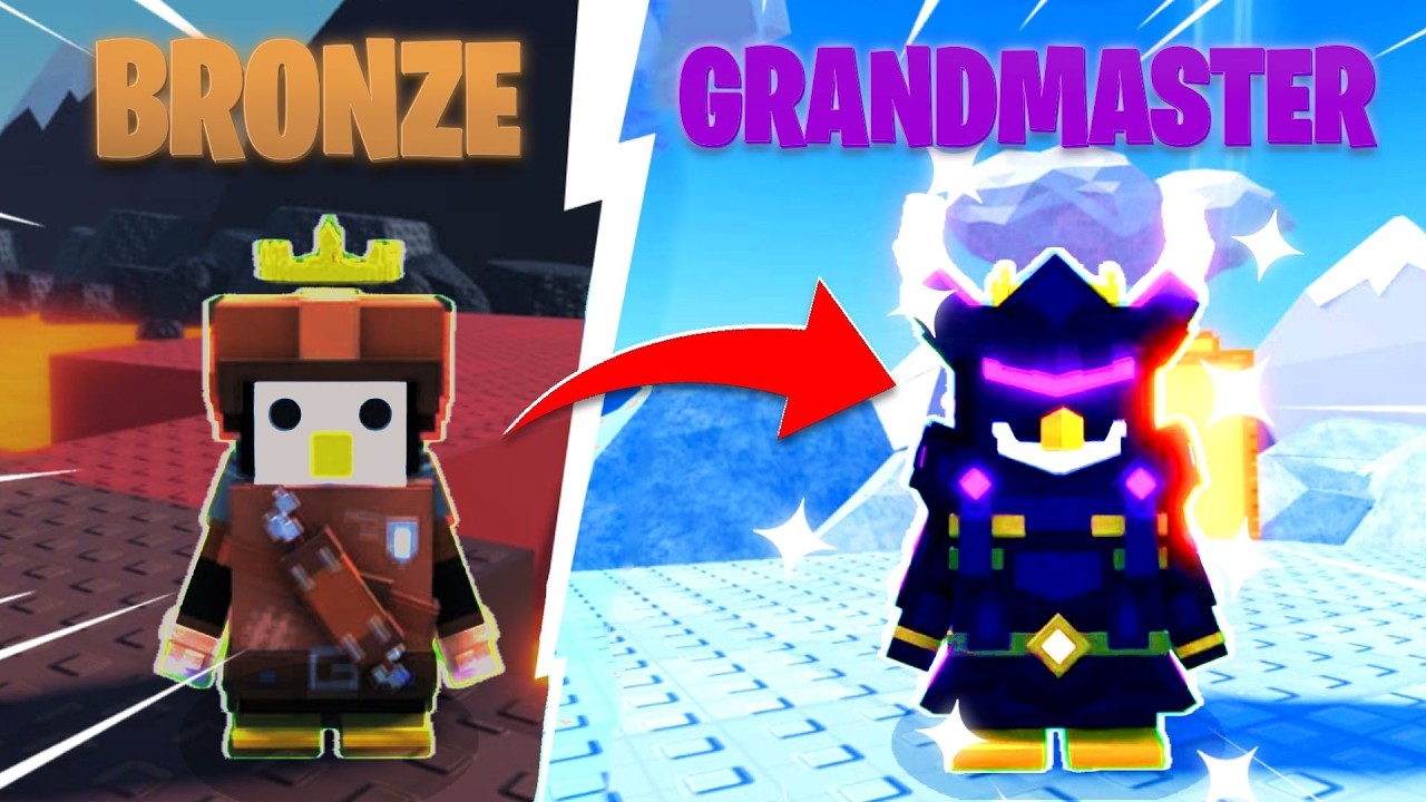 I Unlocked GRANDMASTER in 24 Hours on Roblox Knockout…