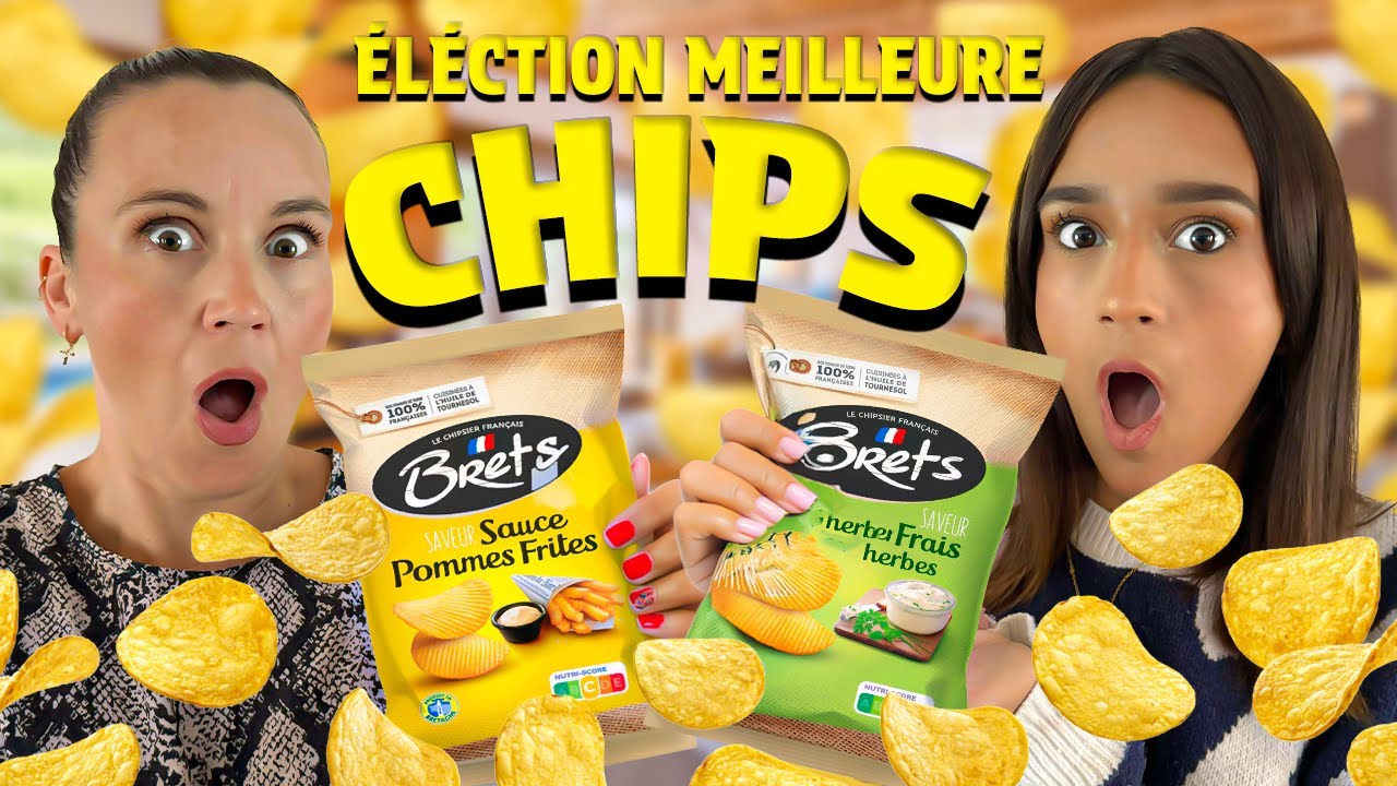 ON GOÛTE DES CHIPS À L'AVEUGLE ! (on est trop nulles...)