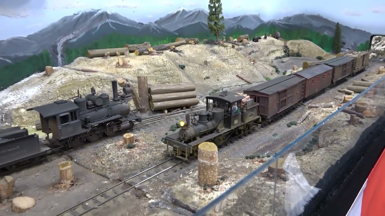 'Mosquito Falls' ON30 Gauge Model Railroad