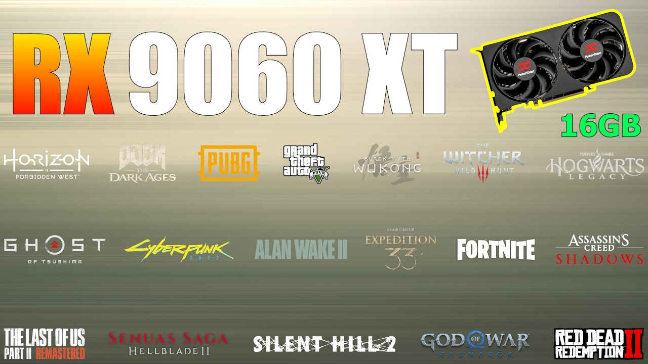 RX 9060 XT 16GB : 20 Games Tested - is it Worth the Money?