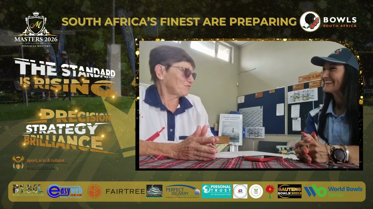 Live: Bowls SA Masters 2026 Pinnacle Mastery Cherry Anne Mills Interview | Opening Interviews