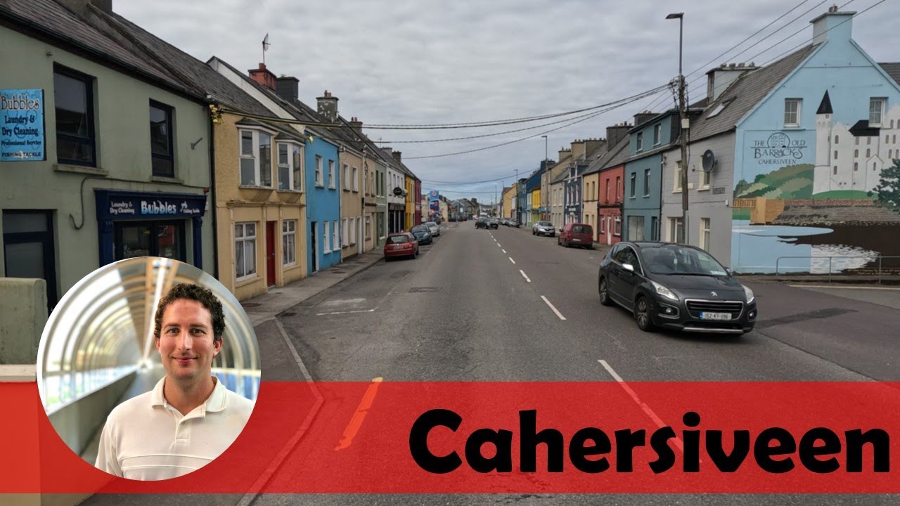 Driving through Cahersiveen, County Kerry on the Ring of Kerry | Ireland