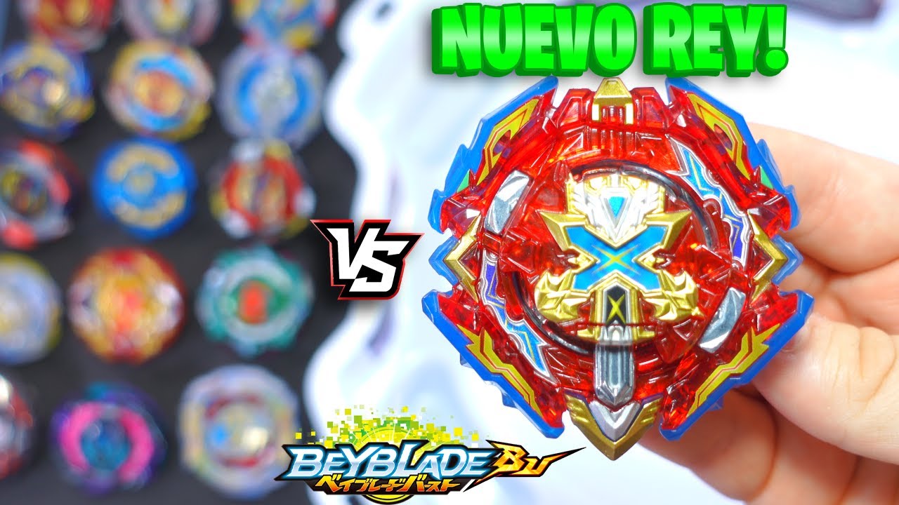 ES UNA BESTIA!😱| El NUEVO B-200 XIPHOID XCALIBUR vs TODOS los BEYBLADE  DB & BU! BEYBLADE BURST BU !