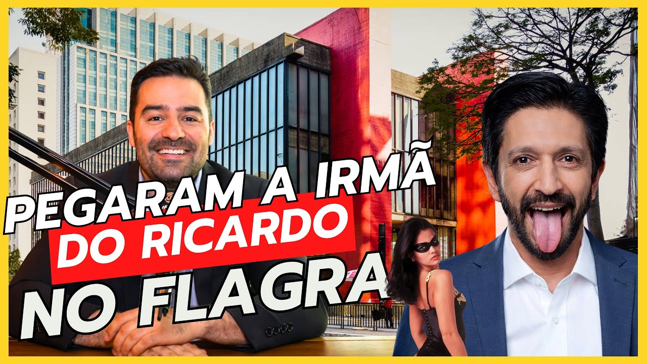 IRMÃ DO RICARDO NUNES PEGA NO FLAGRA
