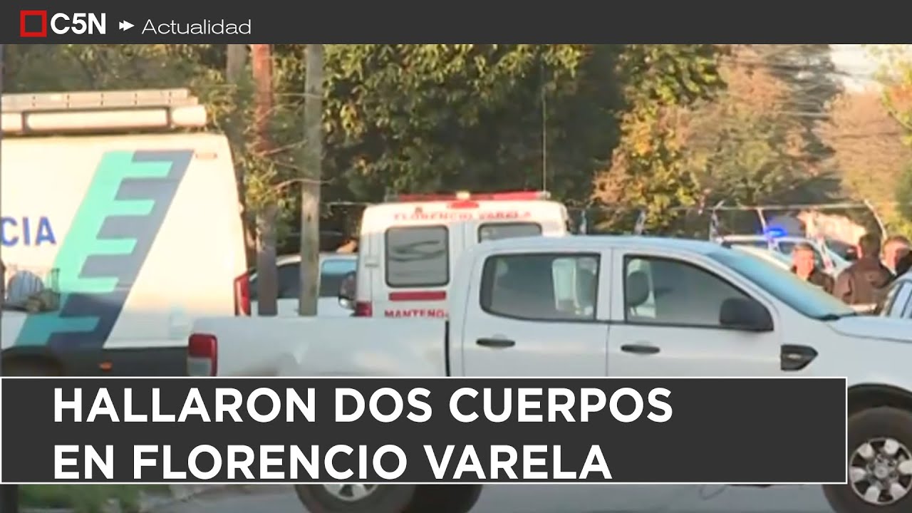 DESAPARICI&Oacute;N de las TRES J&Oacute;VENES: HALLARON DOS CUERPOS en FLORENCIO VARELA