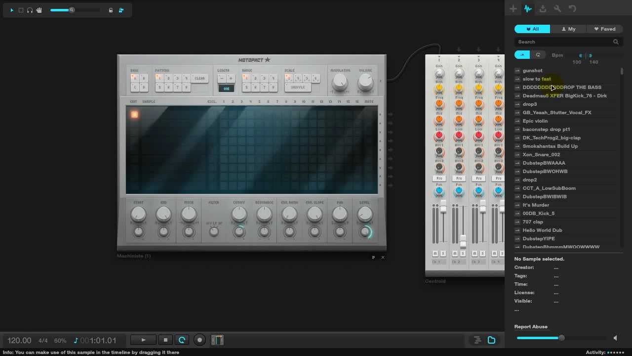 Audiotool-Le Machiniste-Part1-Tutoriel