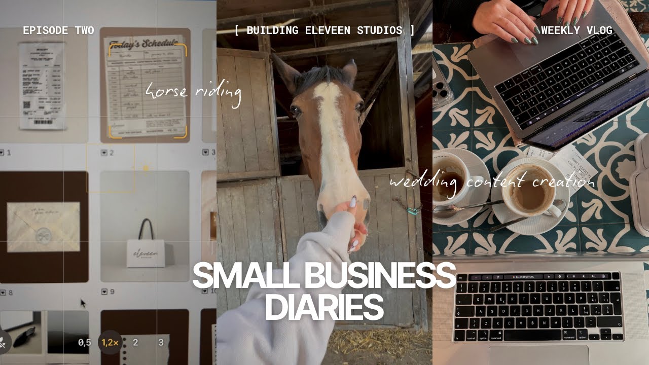 È ANDATO TUTTO STORTO *chaotic weekly vlog* | small business diaries ep. 02