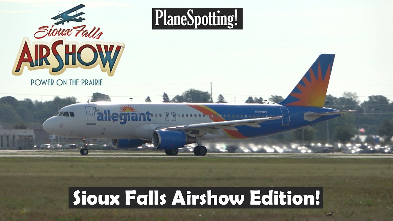 Sioux Falls Plane Spotting: Sioux Falls Airshow Edition!