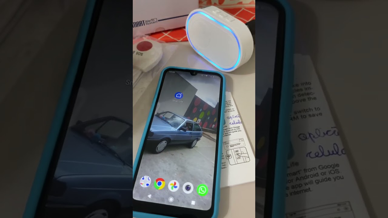 Botão de pânico para idoso WI-Fi