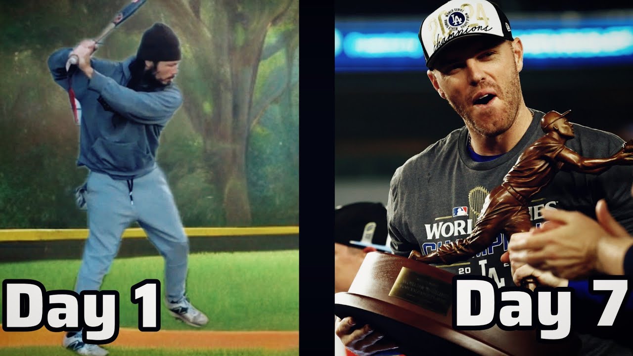 I Trained Like Freddie Freeman for One Week