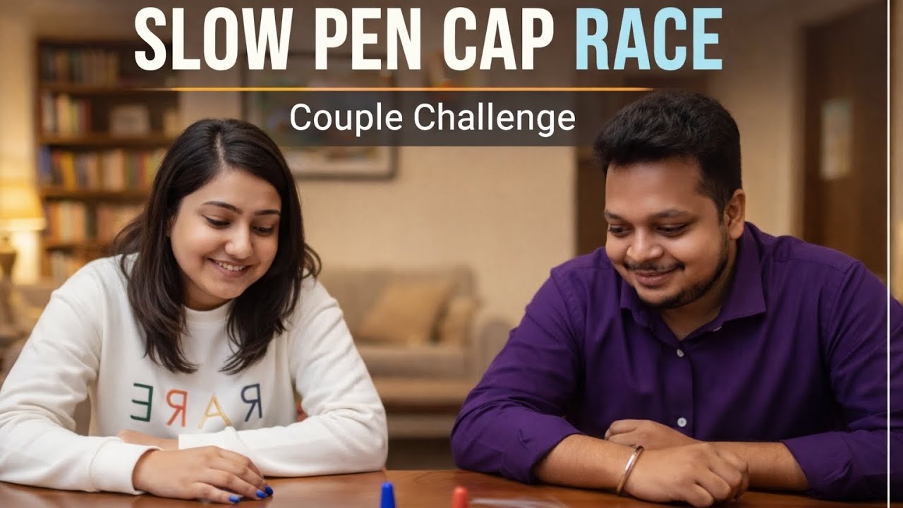Childhood Game Recreated with My Wife 💕|#couple #relationship #trending