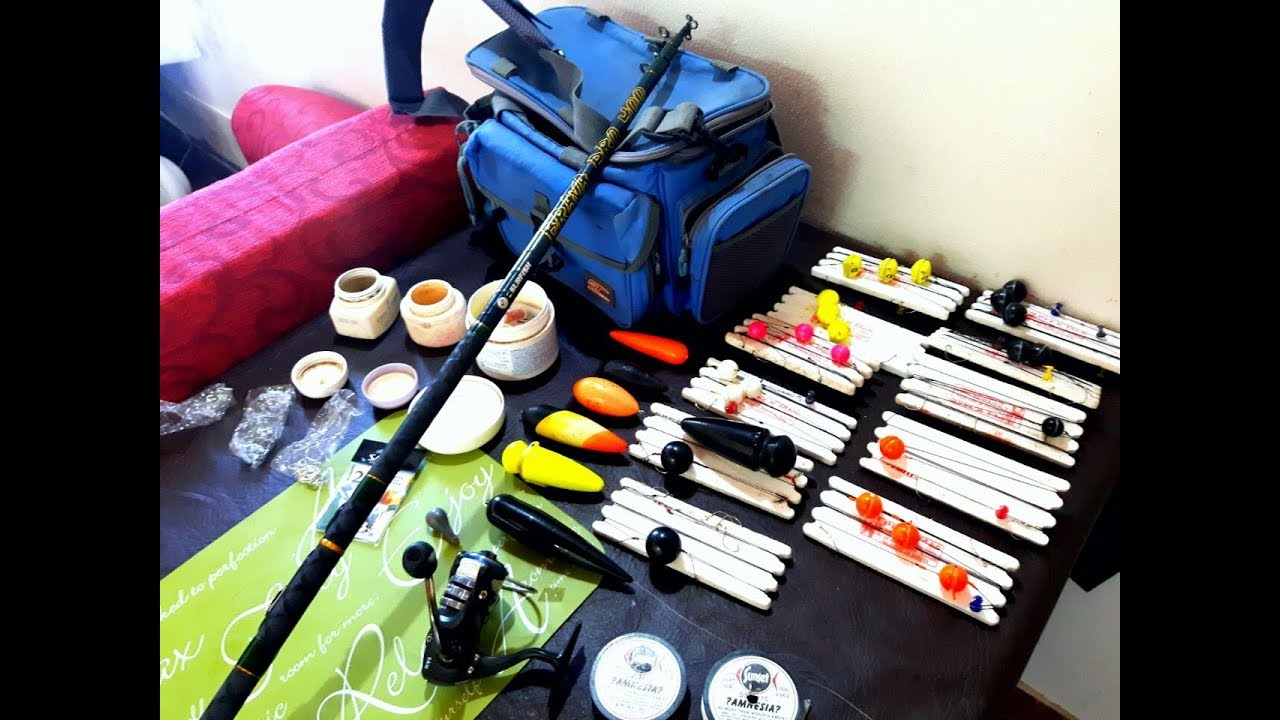 Mi equipo de pesca de  Lisas