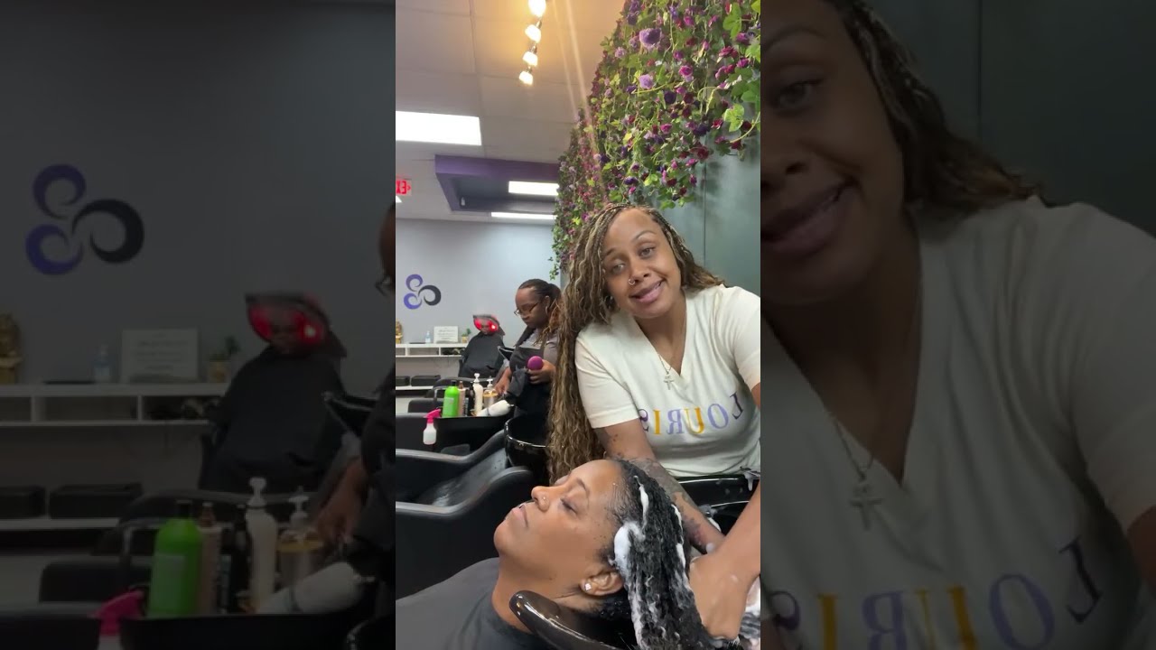 Shampooing in the salon! A few nuggets 