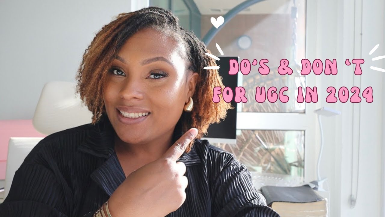 Day 4 Vlogmas : Do's and Don'ts For New UGC Creators in 2024 | Watch This Befor You Start UGC