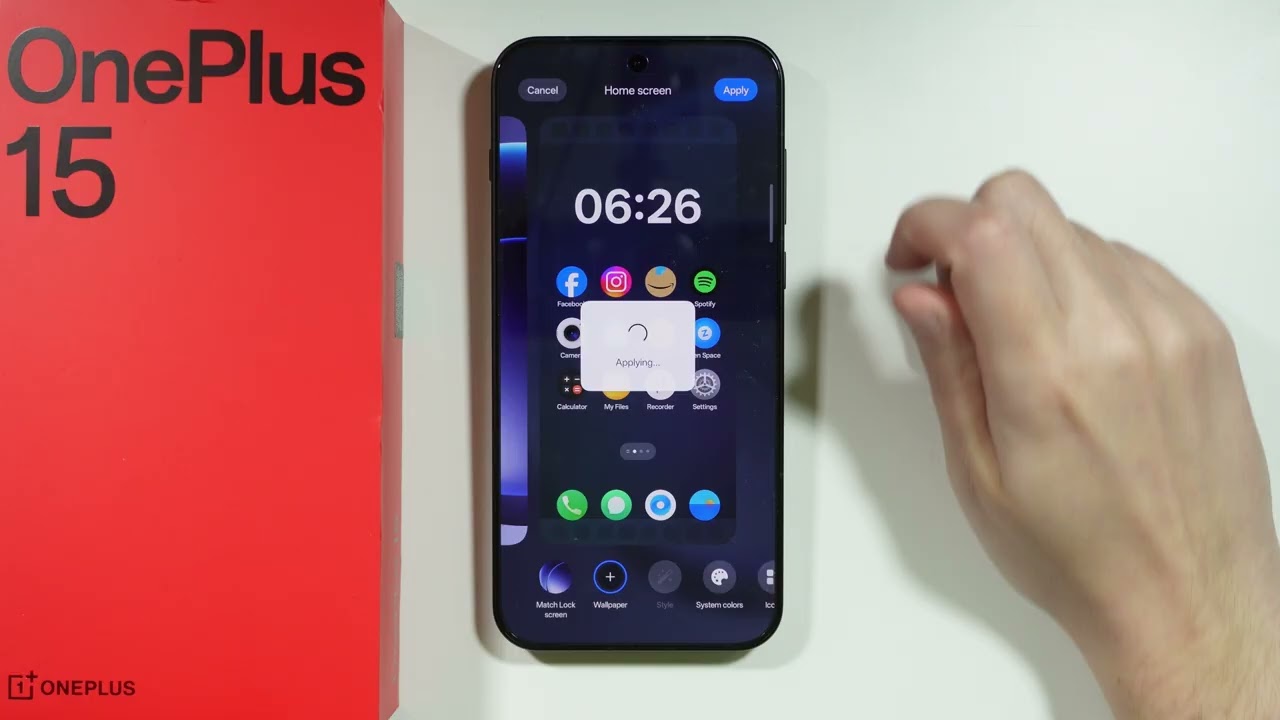 OnePlus 15: как получить живые обои (бесплатные анимированные обои)