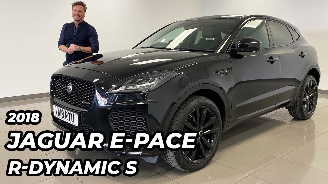 2018 Jaguar E-Pace 2.0 D180 R-Dynamic S (Black Pack)