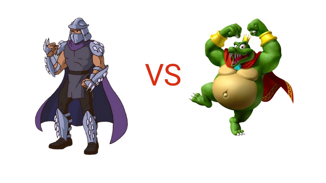 mugen shredder vs King K rool