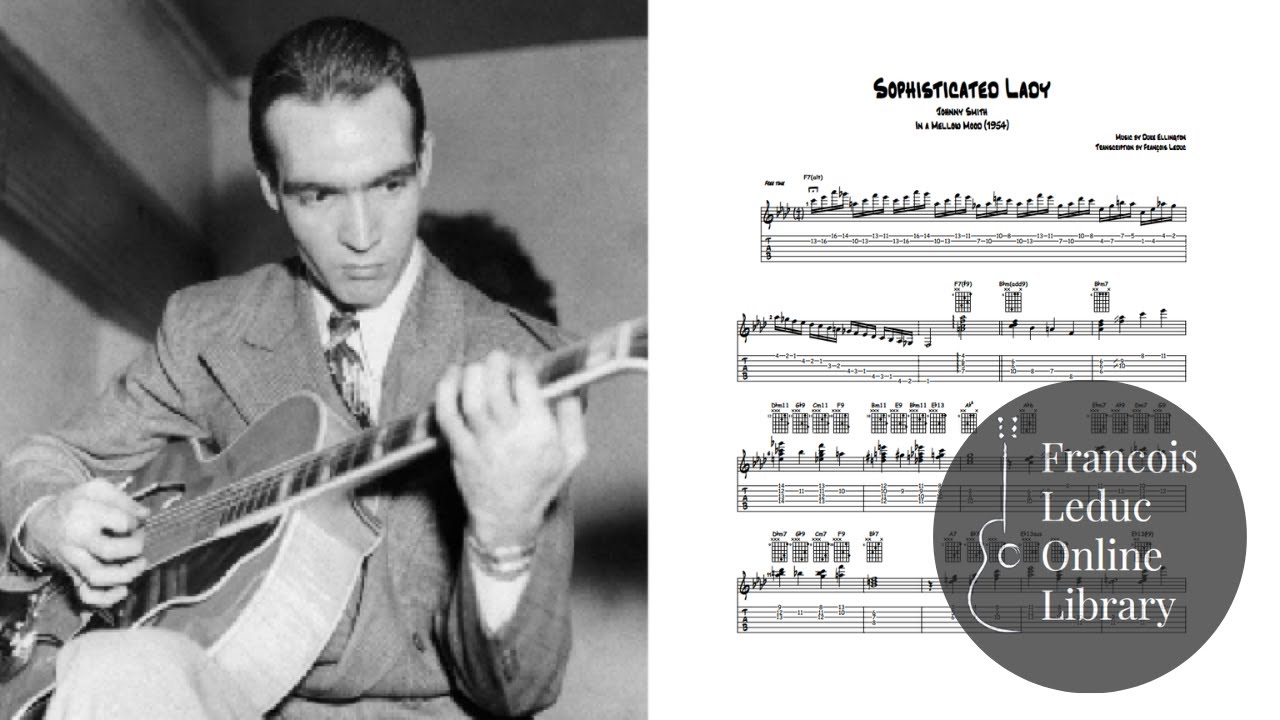Sophisticated Lady - Johnny Smith (Transcription)