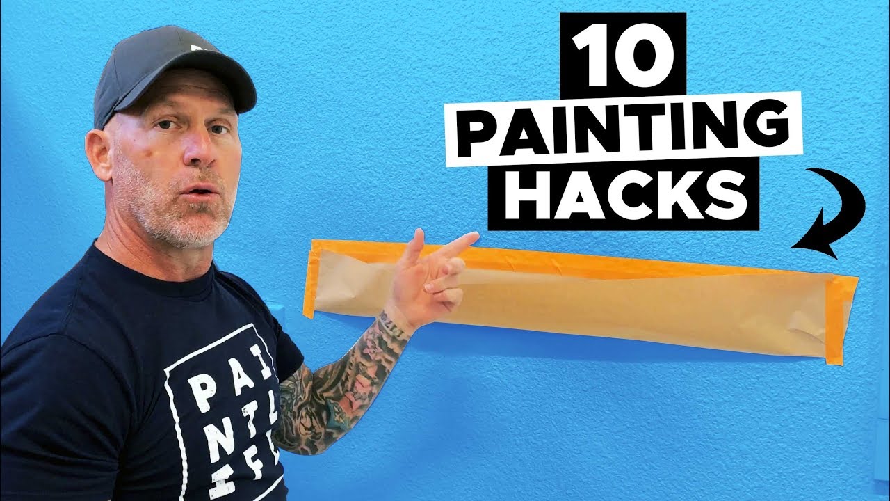 10 AMAZING Painting Hacks.  Paint Like a PRO.