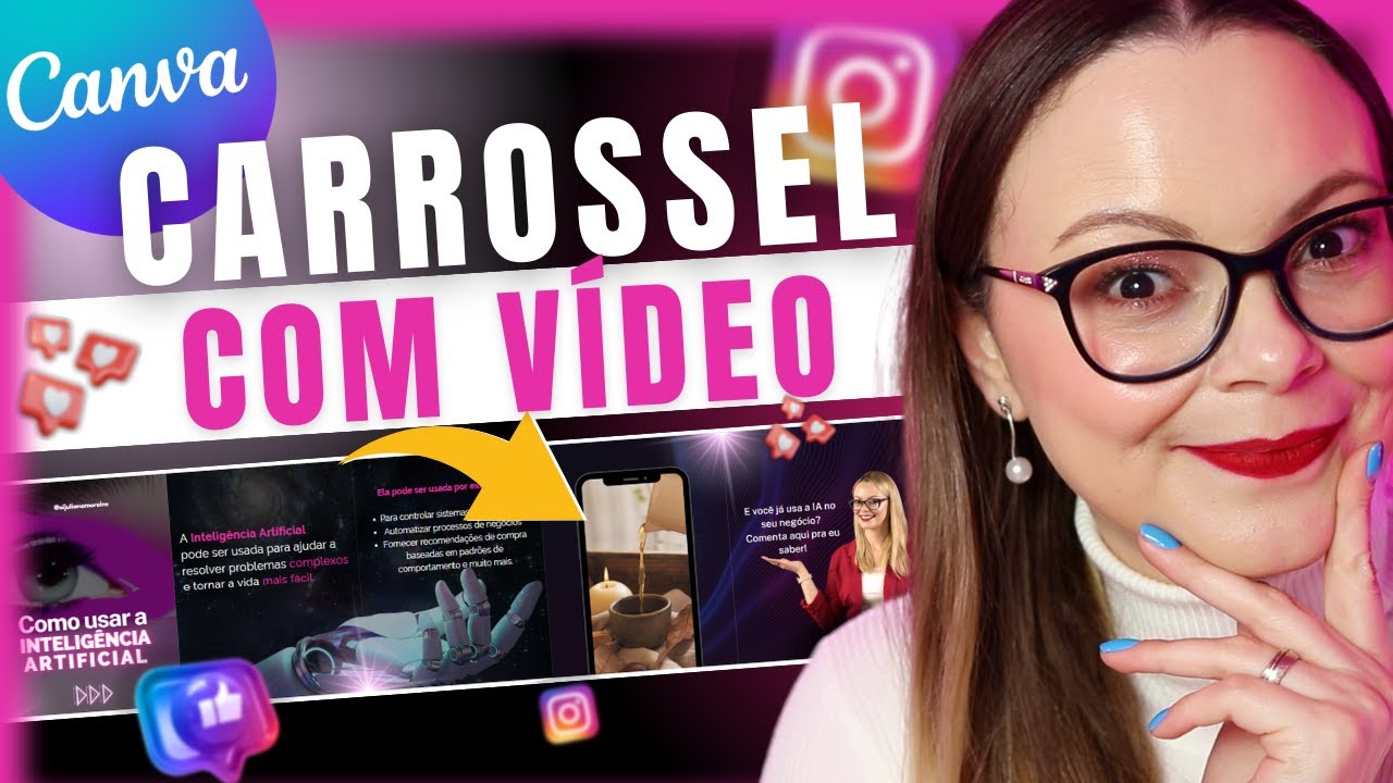 Como Fazer Carrossel Animado no CANVA - TUTORIAL COMPLETO🔥