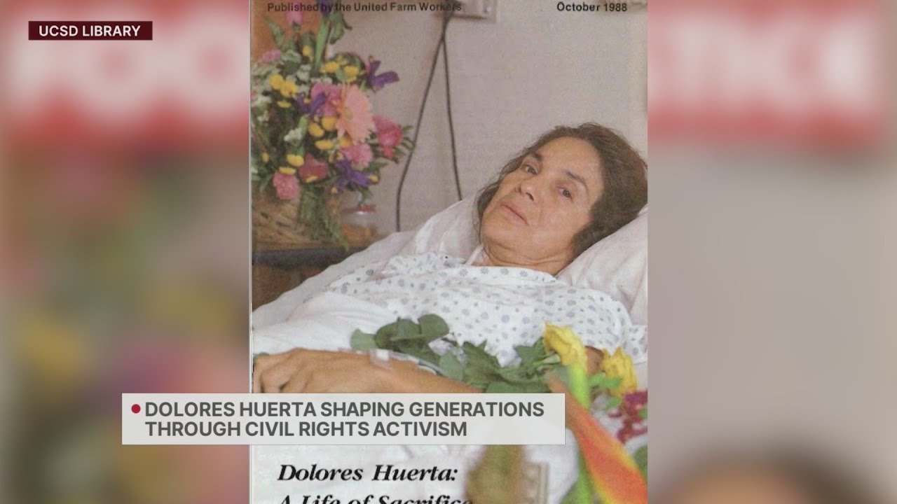 Долорес Уэрта формирует поколения посредством борьбы за гражданские права.