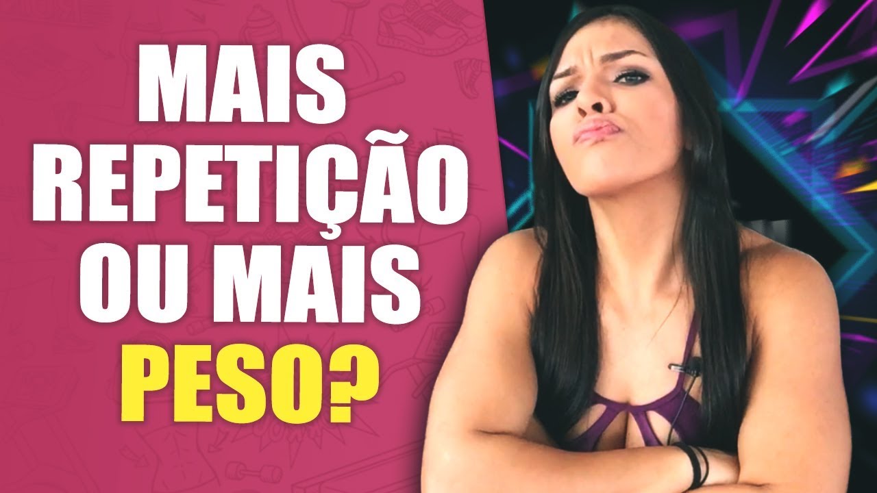 O QUE É MELHOR PARA HIPERTROFIA MUSCULAR? Mais Peso ou Mais Repetição? | CARLA BASÍLIO